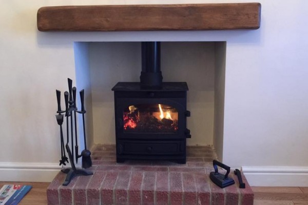 Hunter stove installed in Canterbury Kent