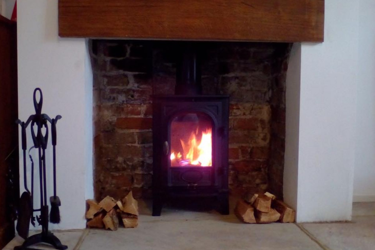 Stovax Stockton 4 installed in Ramsgate Kent. by IdealFires