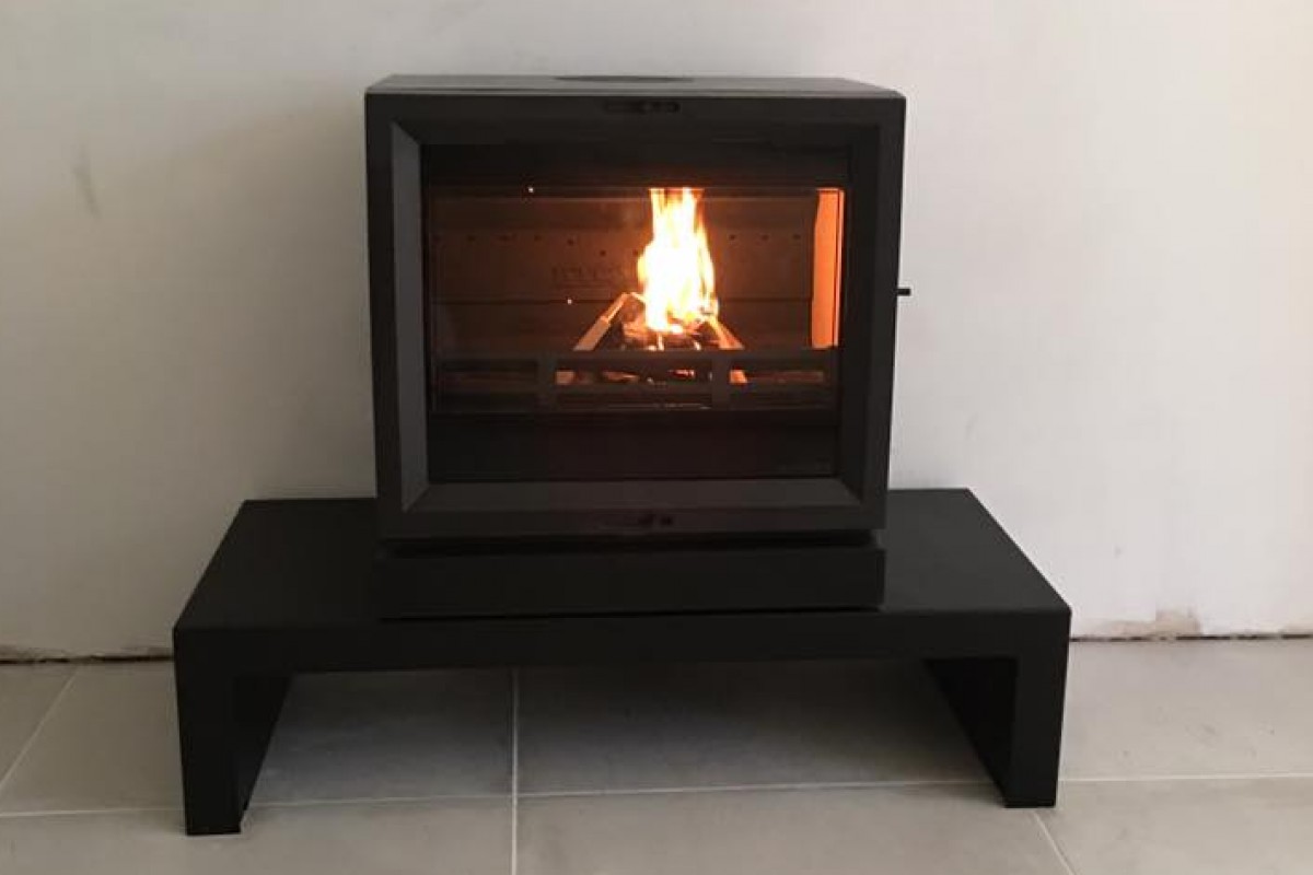Wood burner installation in Greenhithe, Kent by IdealFires