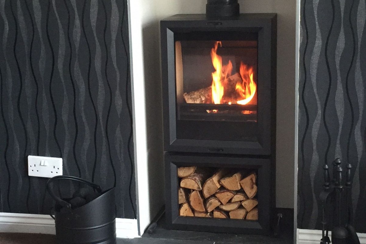 Stovax View 5T installed in Rochester, Kent. by IdealFires